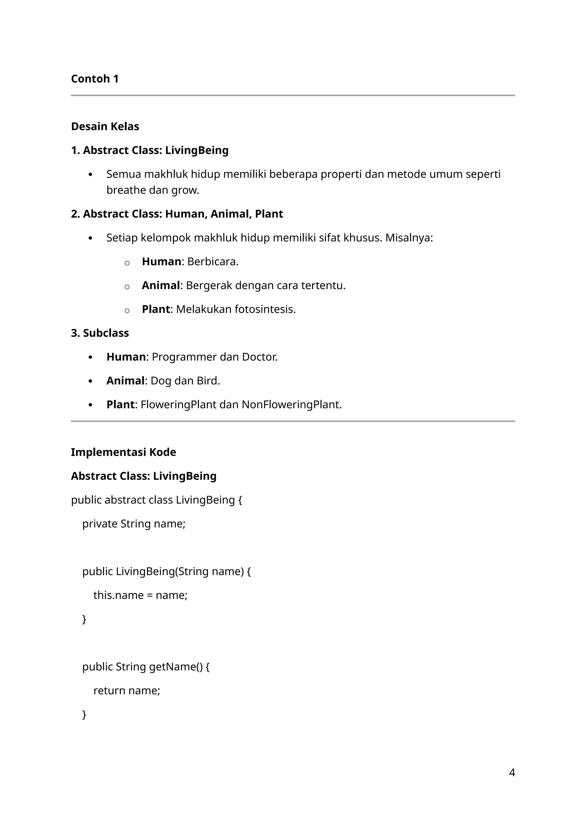 Abstraction Techniques untuk kelas Pemrograman Obyek Java.docx