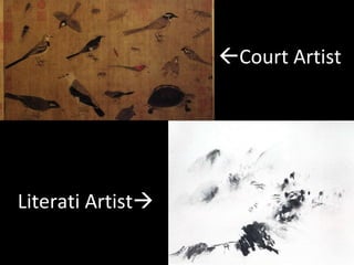  Court Artist Literati Artist  