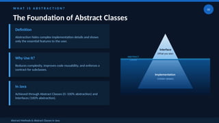 abstraction in java [abstract classes and interfaces |... AbstractinJavacomputerengeeringbtech.pptx