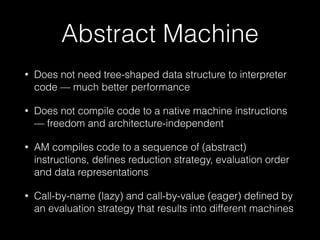 Abstract machines for great good | PDF