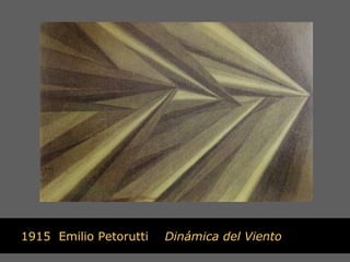 1915 Emilio Petorutti   Dinámica del Viento
 