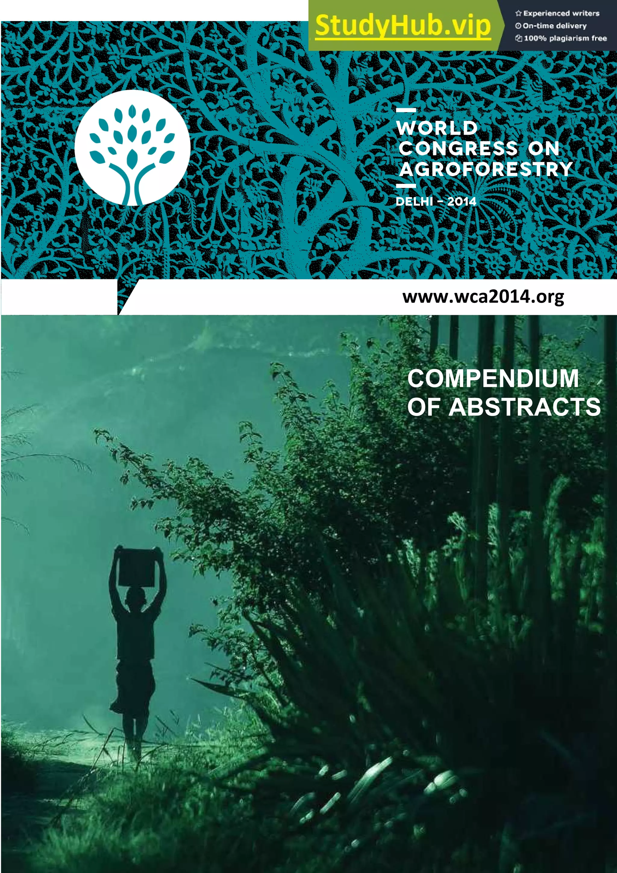 www.wca2014.org
COMPENDIUM
OF ABSTRACTS
 