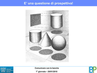 E’ una questione di prospettiva! 