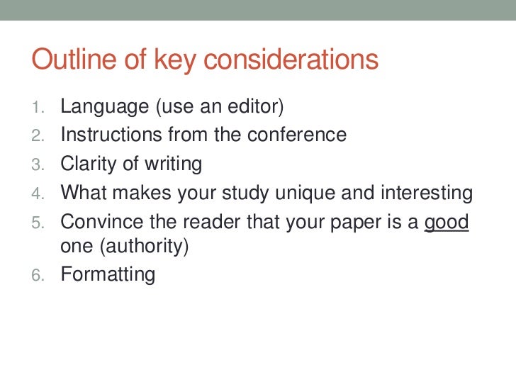 how to write a one page abstract how to write an abstract