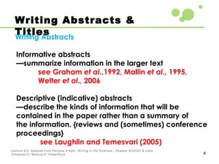 Abstracts | PPT