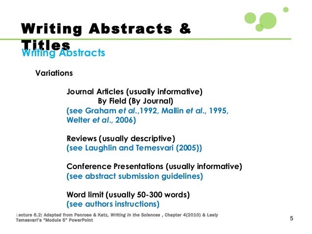 Hypothesis in abstract example picture