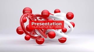 Abstract Shape Presentation Template