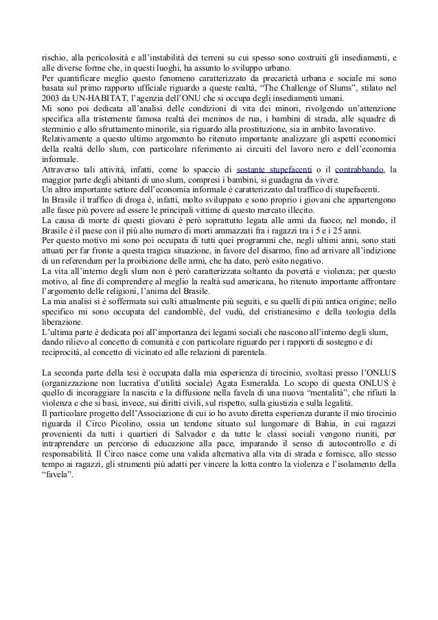 Cos è L Abstract Della Tesi