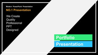 Abstract wave lines power point templates | PPTX
