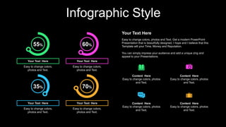 Powerpoint Add Wave Line Abstract wave lines power point templates | PPTX