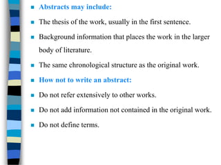 Abstract writing | PPTX