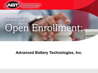 Advanced Battery Technologies, Inc.
 