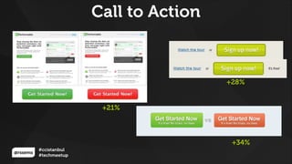 @rssems
#ccistanbul
#techmeetup
Call to Action
+28%
+34%
+21%
 