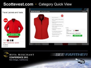 Scottevest.com • Category Quick View
 