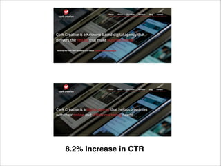 8.2% Increase in CTR
 