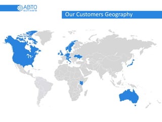 Our Customers Geography
 