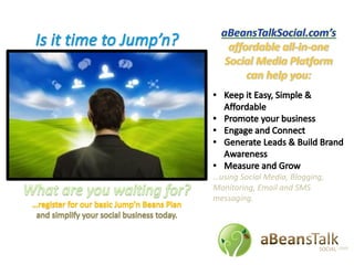 …using Social Media, Blogging,
Monitoring, Email and SMS
messaging.
.com
 