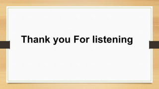 Thank you For listening
 