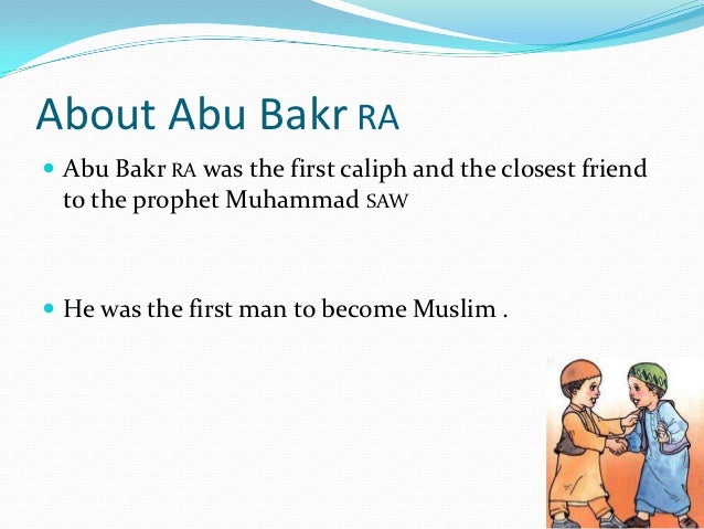 Abu bakr as siddique and umar ibn al khattab powerpoint (1)