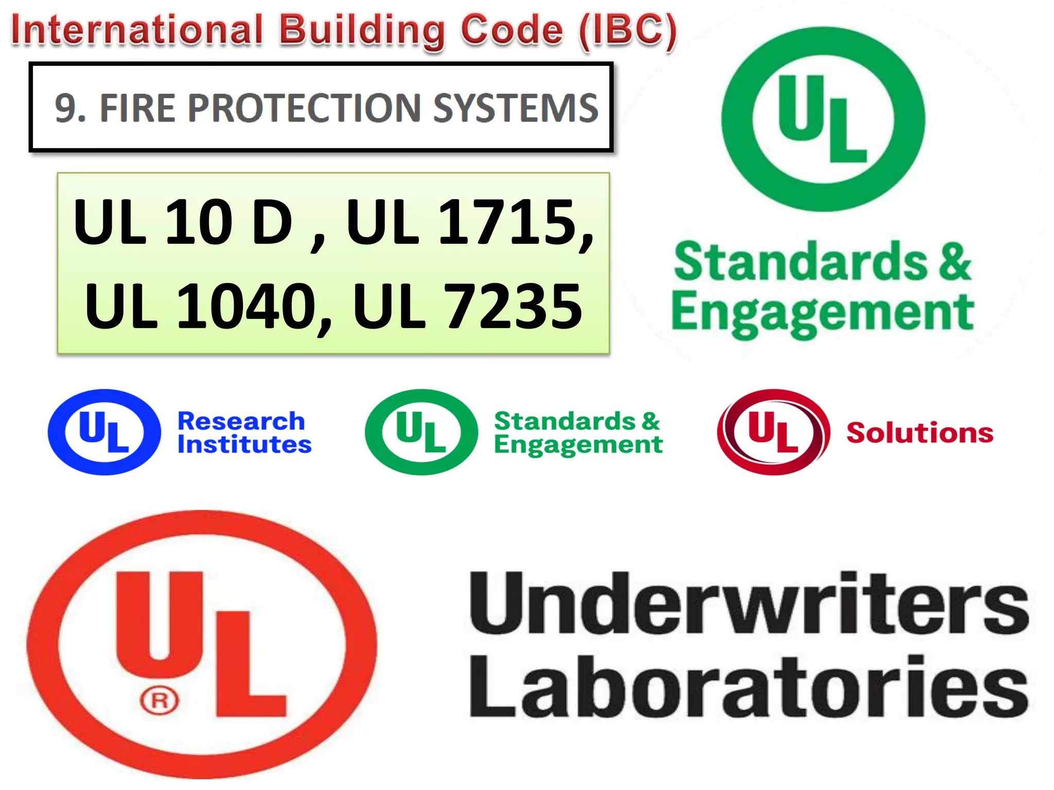 462
UL 10 D , UL 1715,
UL 1040, UL 7235
 