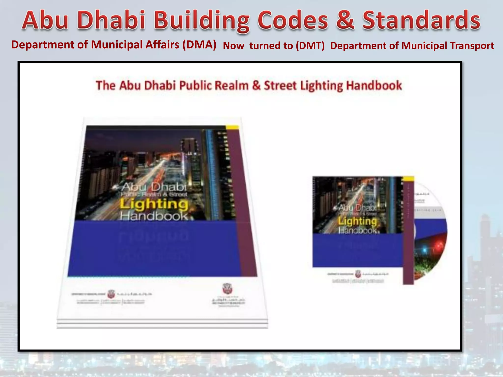 Department of Municipal Affairs (DMA) Now turned to (DMT) Department of Municipal Transport
 