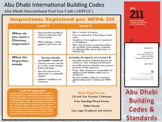 Abu Dhabi International Building Codes
Abu Dhabi International Fuel Gas Code (ADIFGC)
 