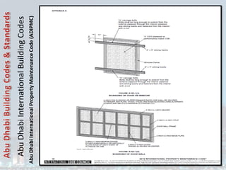 Abu
Dhabi
International
Building
Codes
Abu
Dhabi
International
Property
Maintenance
Code
(ADIPMC)
 