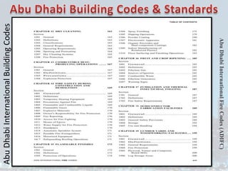 Abu
Dhabi
International
Building
Codes
Abu
Dhabi
International
Fire
Codes
(ADIFC)
 