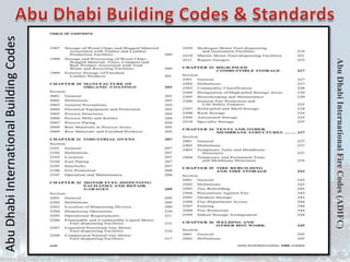 Abu
Dhabi
International
Building
Codes
Abu
Dhabi
International
Fire
Codes
(ADIFC)
 
