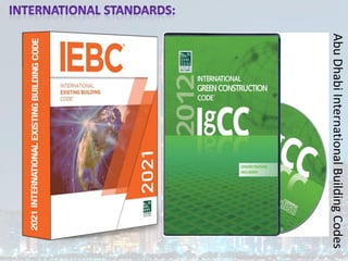 Abu
Dhabi
International
Building
Codes
 