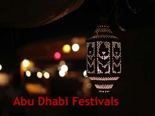 Abu Dhabi Festivals
 