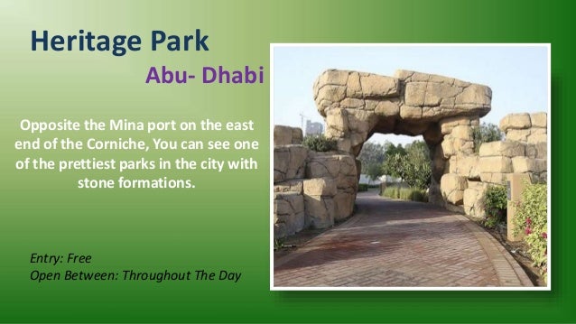 Abu Dhabi Parks Zoos