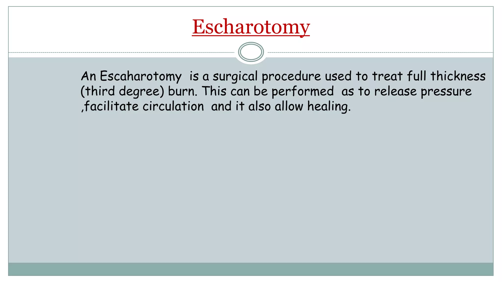Nursing management of burn patient pptx