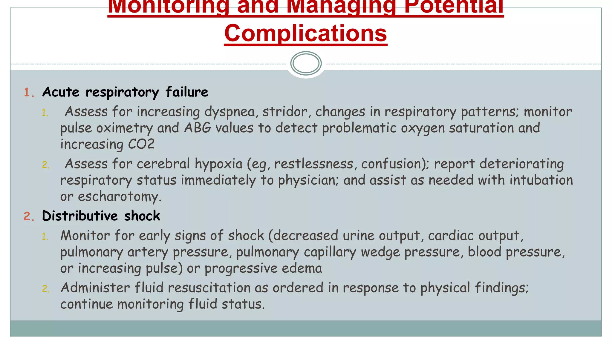 Nursing management of burn patient | PPTX