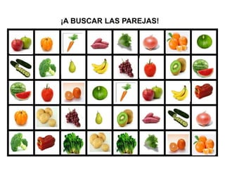 ¡A BUSCAR LAS PAREJAS!
 