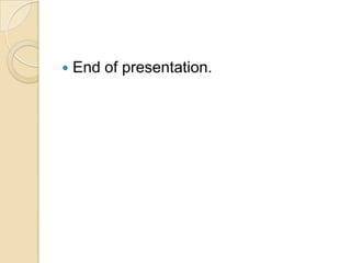 

End of presentation.

 