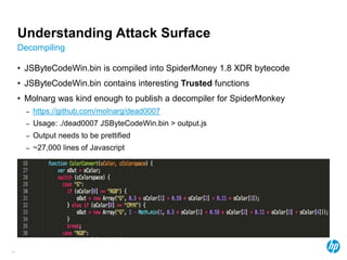 Abusing Adobe Reader’s JavaScript APIs by Abdul-Aziz Hariri & Brian ...