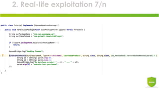 2. Real-life exploitation 7/n
 