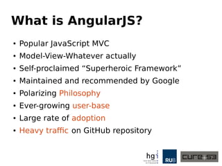 An Abusive Relationship with AngularJS by Mario Heiderich - CODE BLUE ...