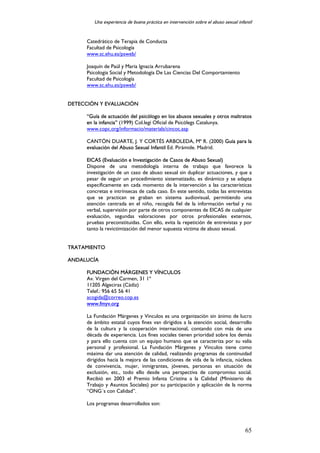 Abuso Sexual Infantil