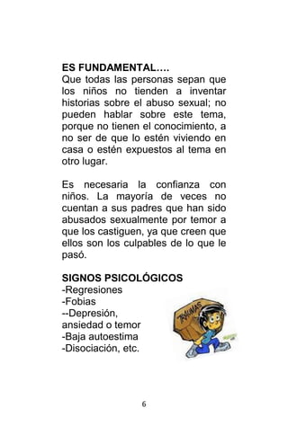 Abuso sexual infantil