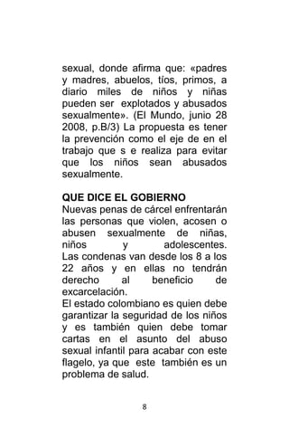 Abuso sexual infantil