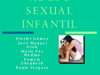 Abuso Sexual Infantil | PPT