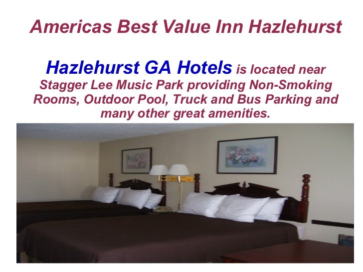 Americas Best Value Inn Hazlehurst