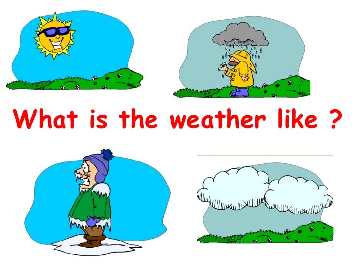 Resultado de imagen de what is the weather
