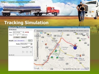 Tracking Simulation http://www.abzolutetech.com 