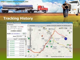 Tracking History http://www.abzolutetech.com 