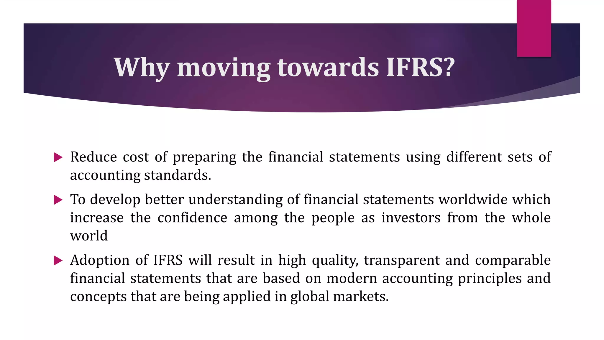 GAAP, Accounting Standards and IFRS | PPTX