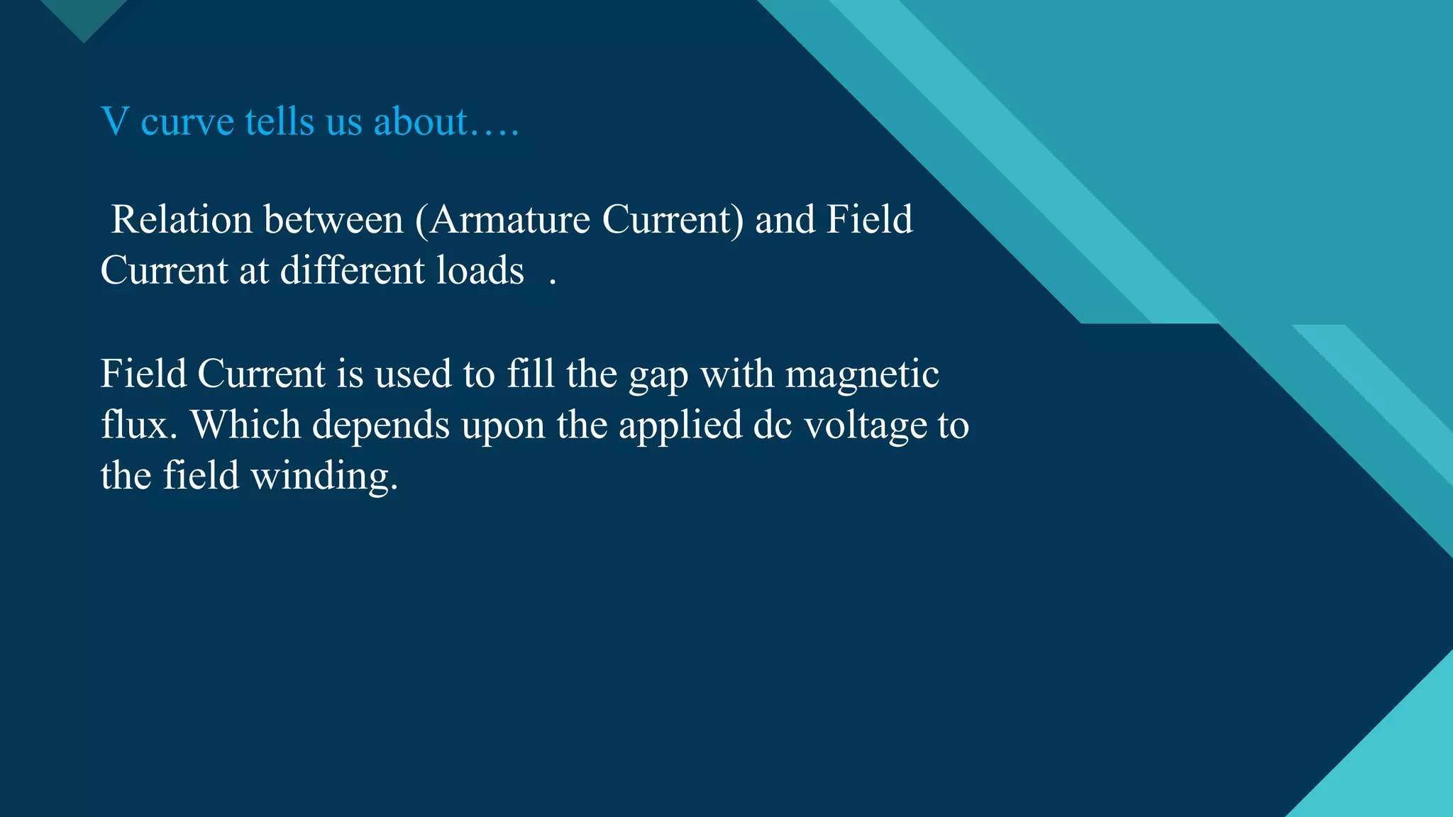 Automatic voltage regulations And V curves of alternators PPT