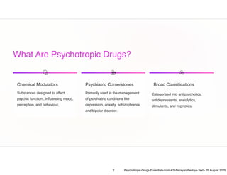 Comprehensive Overview of Psychotropic Drugs in Forensic Medicine and ...